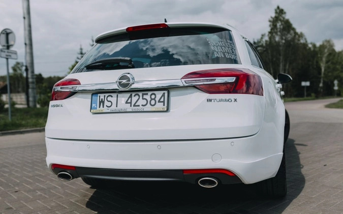 Opel Insignia cena 43900 przebieg: 185000, rok produkcji 2013 z Siedlce małe 436